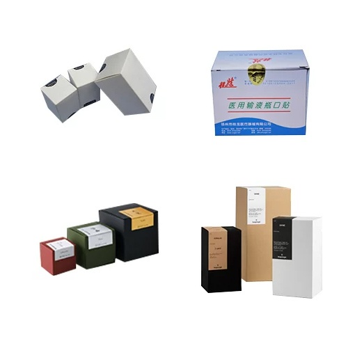 Cosmetic box corner labeling machineAutomatic Labeling Machine